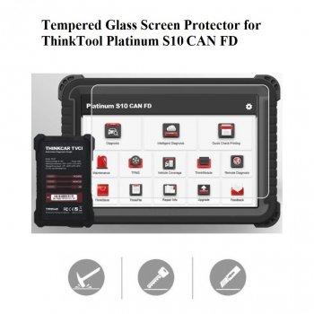 Tempered Glass Screen Protector for THINKTOOL PLATINUM S10 CANFD